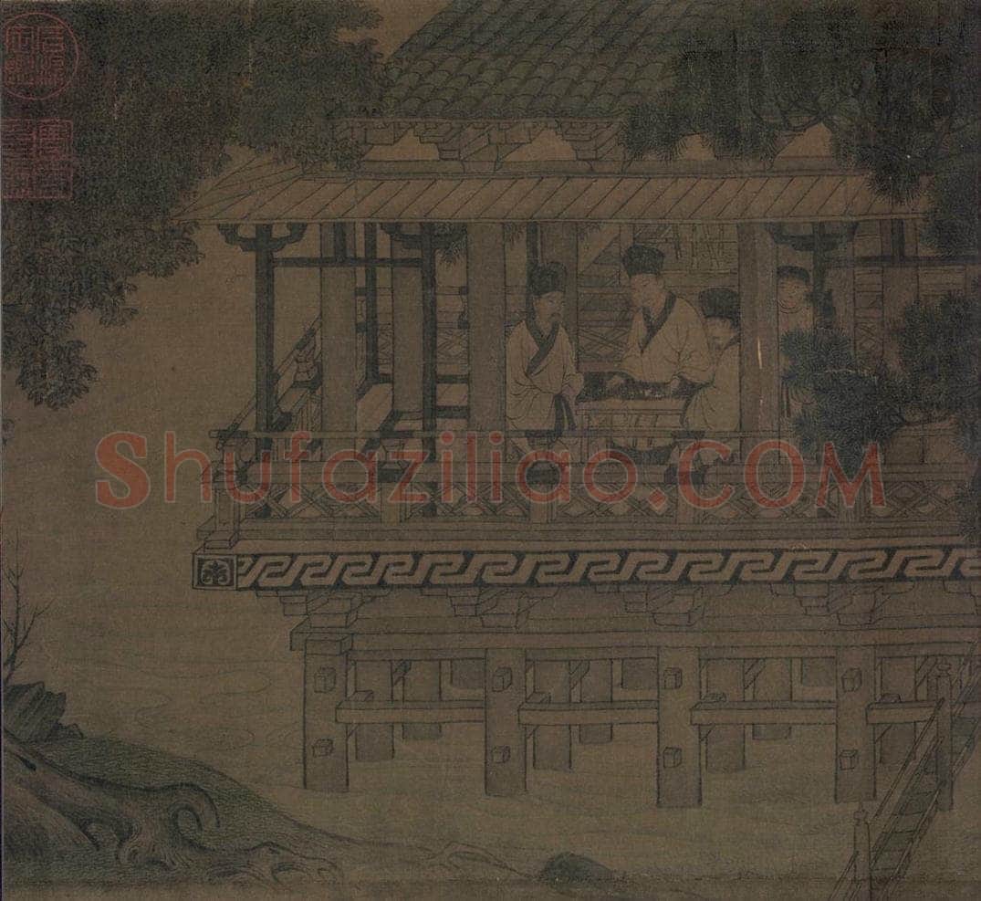 宋朝 佚名 《会昌九老图》 书画作品