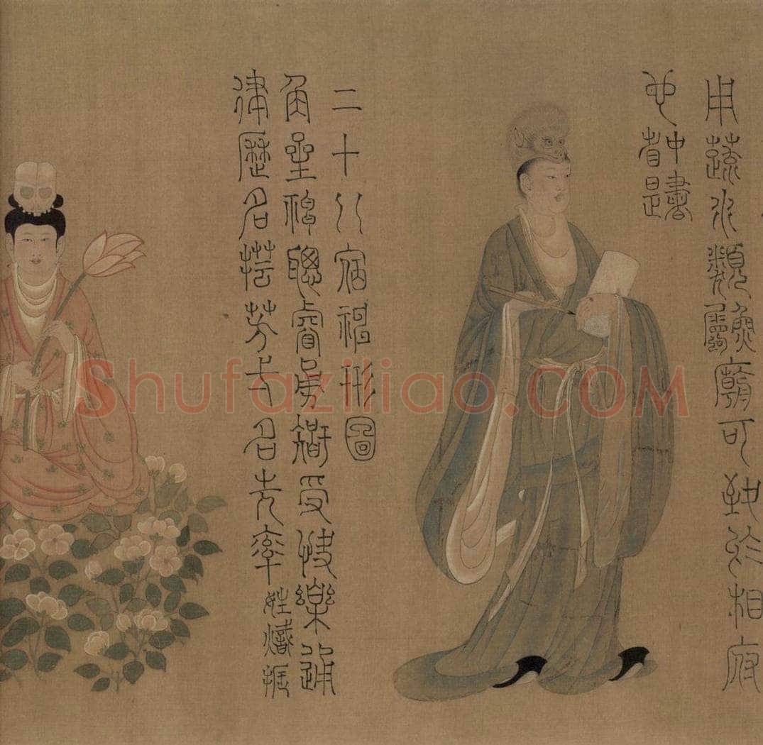 宋朝 佚名 《摹梁令瓒星宿图》 书画作品