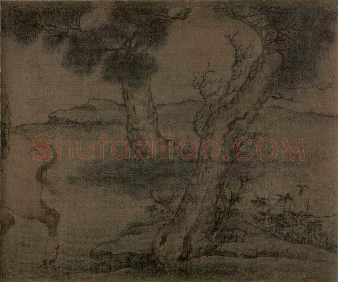 宋朝 佚名 《田畯醉归图》 书画作品