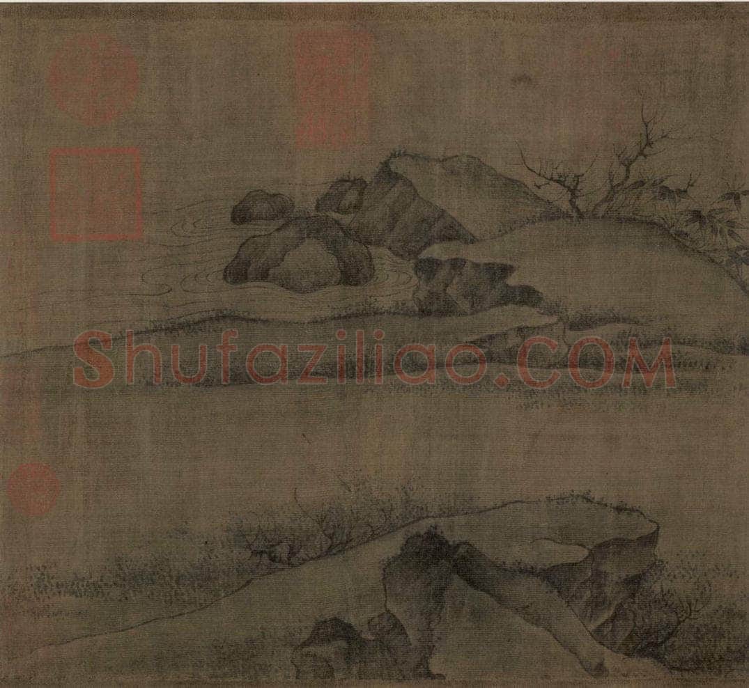 宋朝 佚名 《田畯醉归图》 书画作品