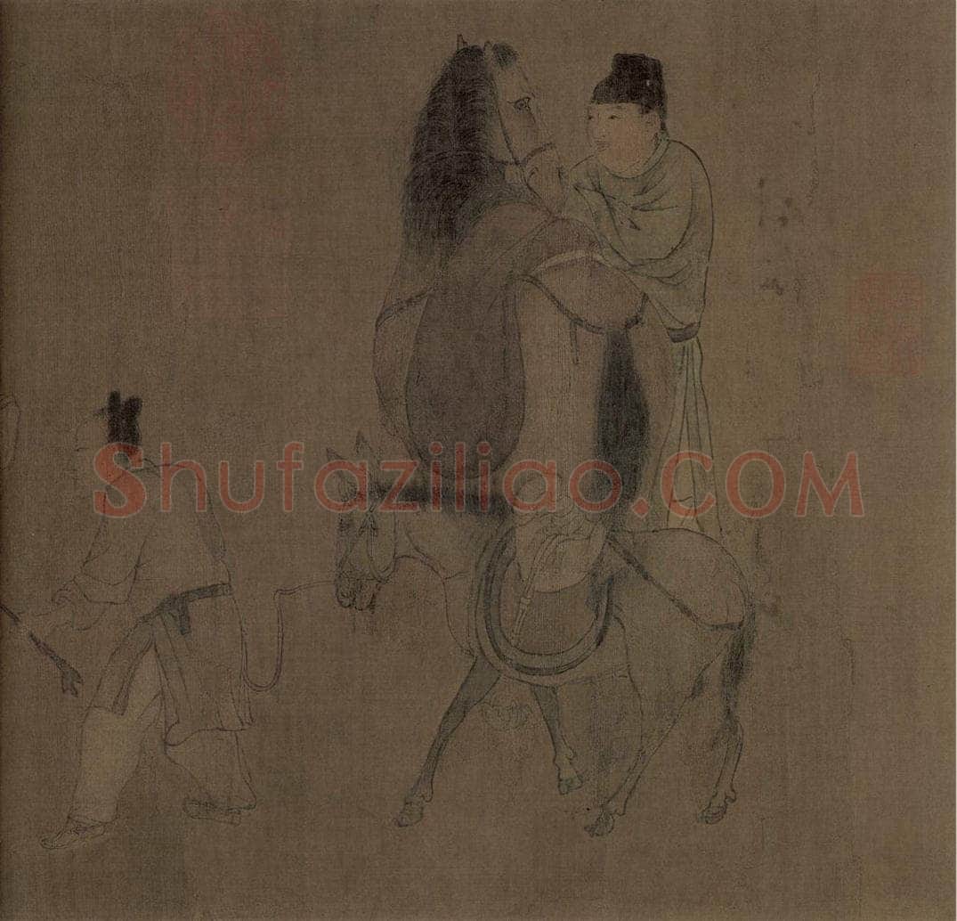 宋朝 佚名 《春宴图》 书画作品