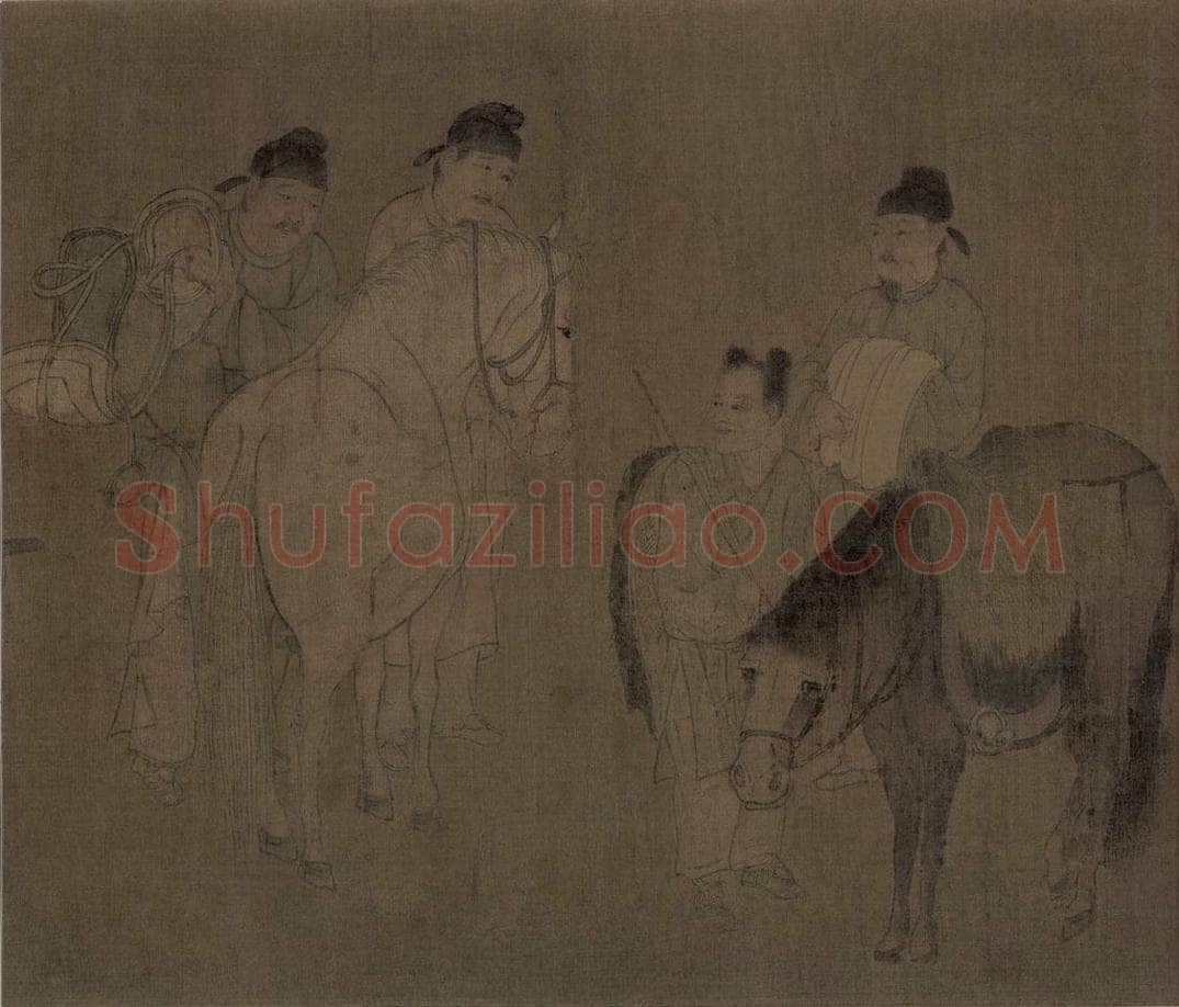 宋朝 佚名 《春宴图》 书画作品