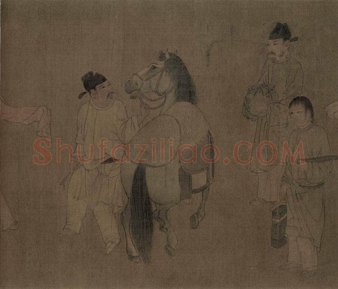 宋朝 佚名 《春宴图》 书画作品