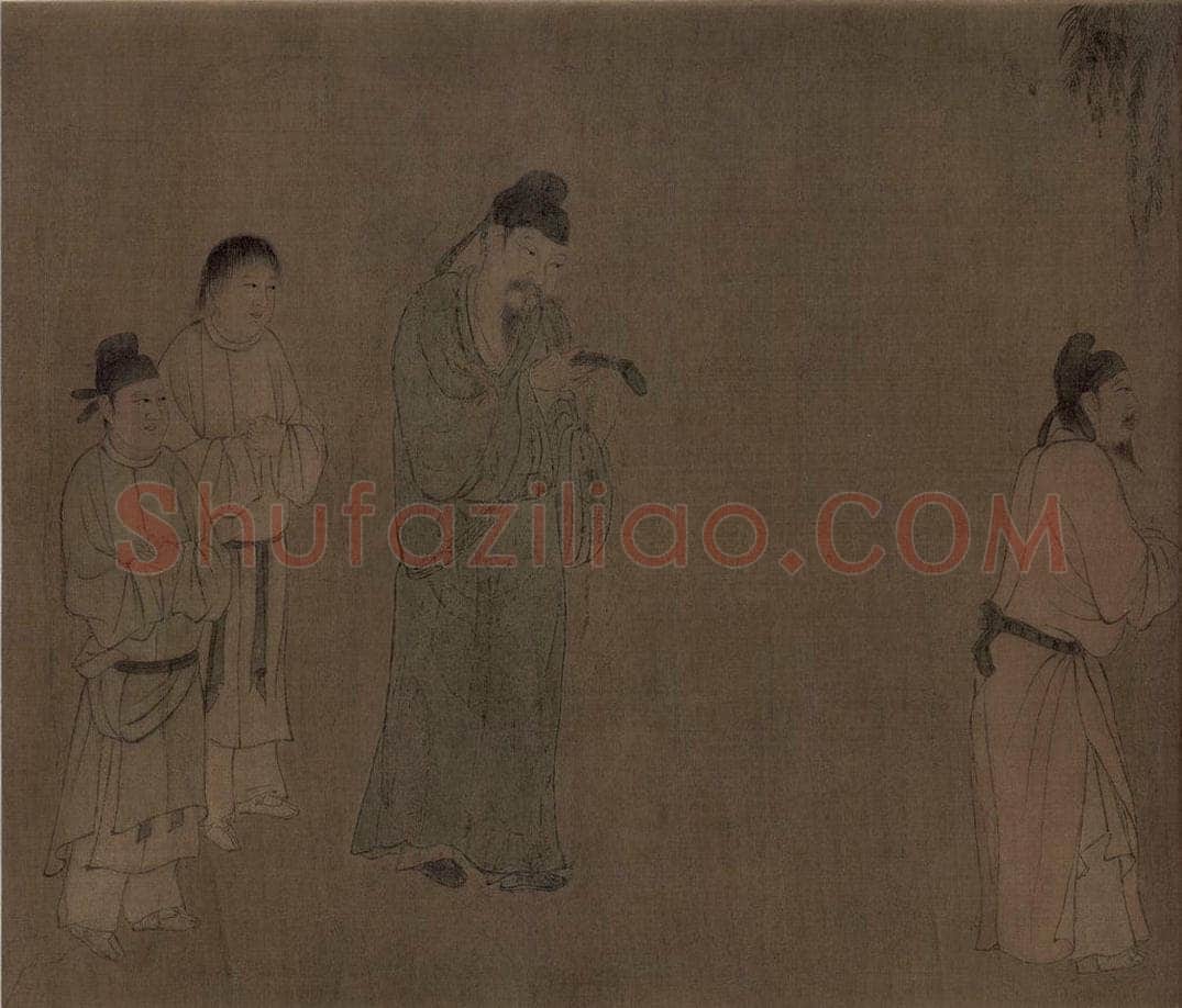 宋朝 佚名 《春宴图》 书画作品