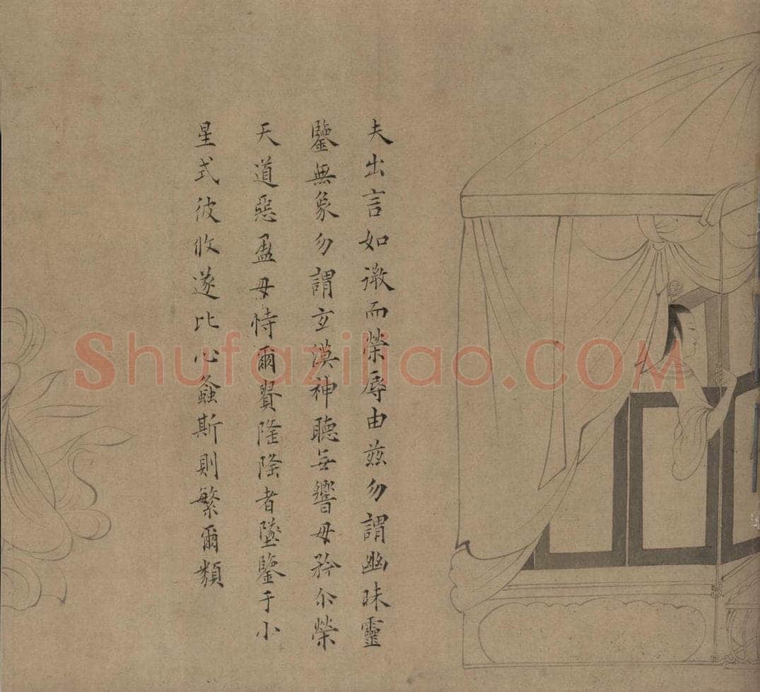 宋 佚名 《女史箴图》 书画作品