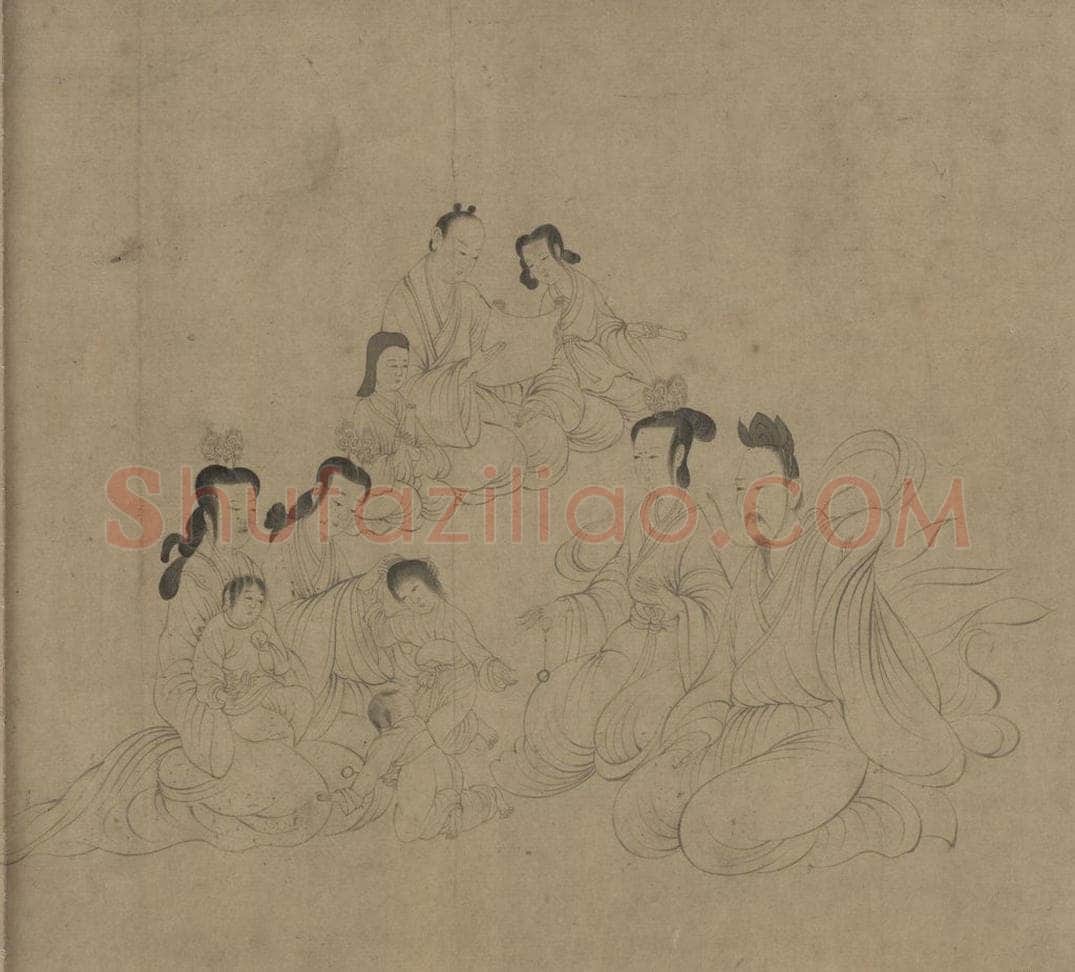 宋 佚名 《女史箴图》 书画作品