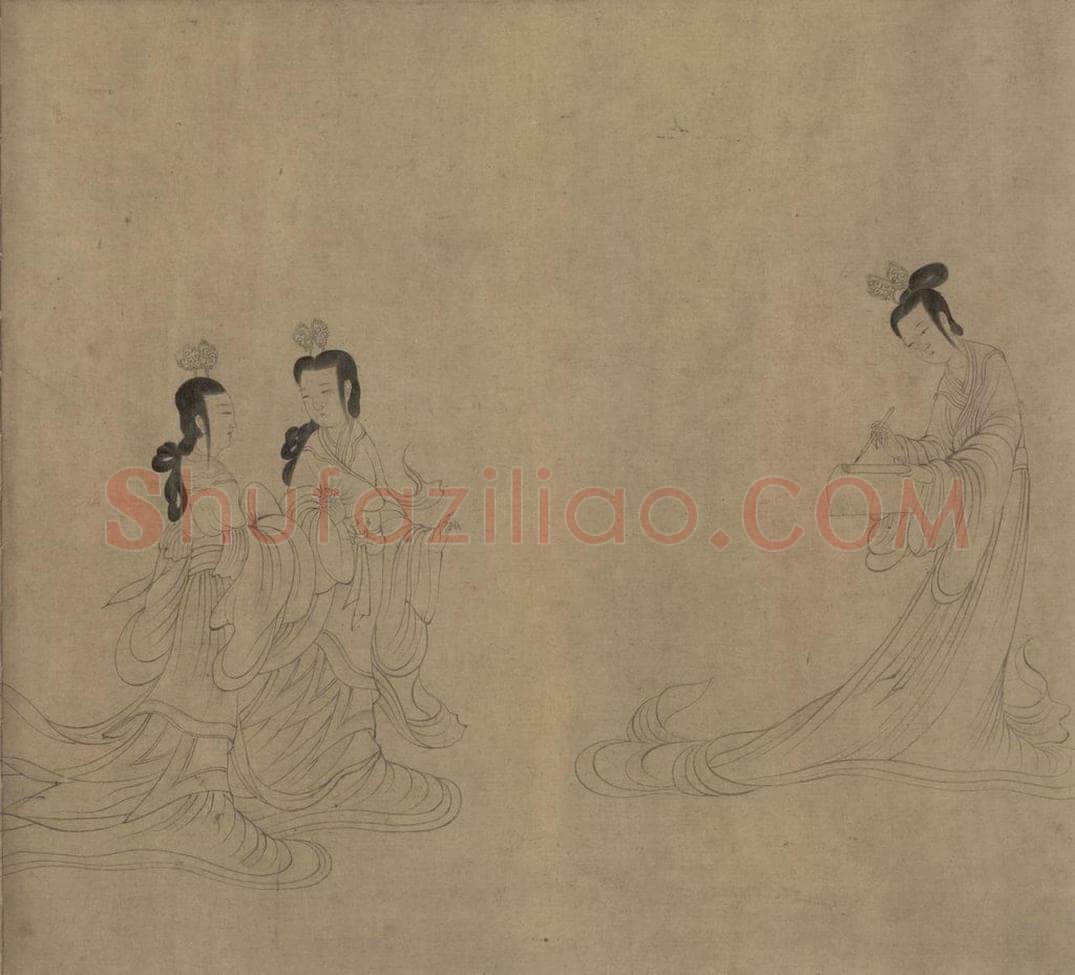 宋 佚名 《女史箴图》 书画作品
