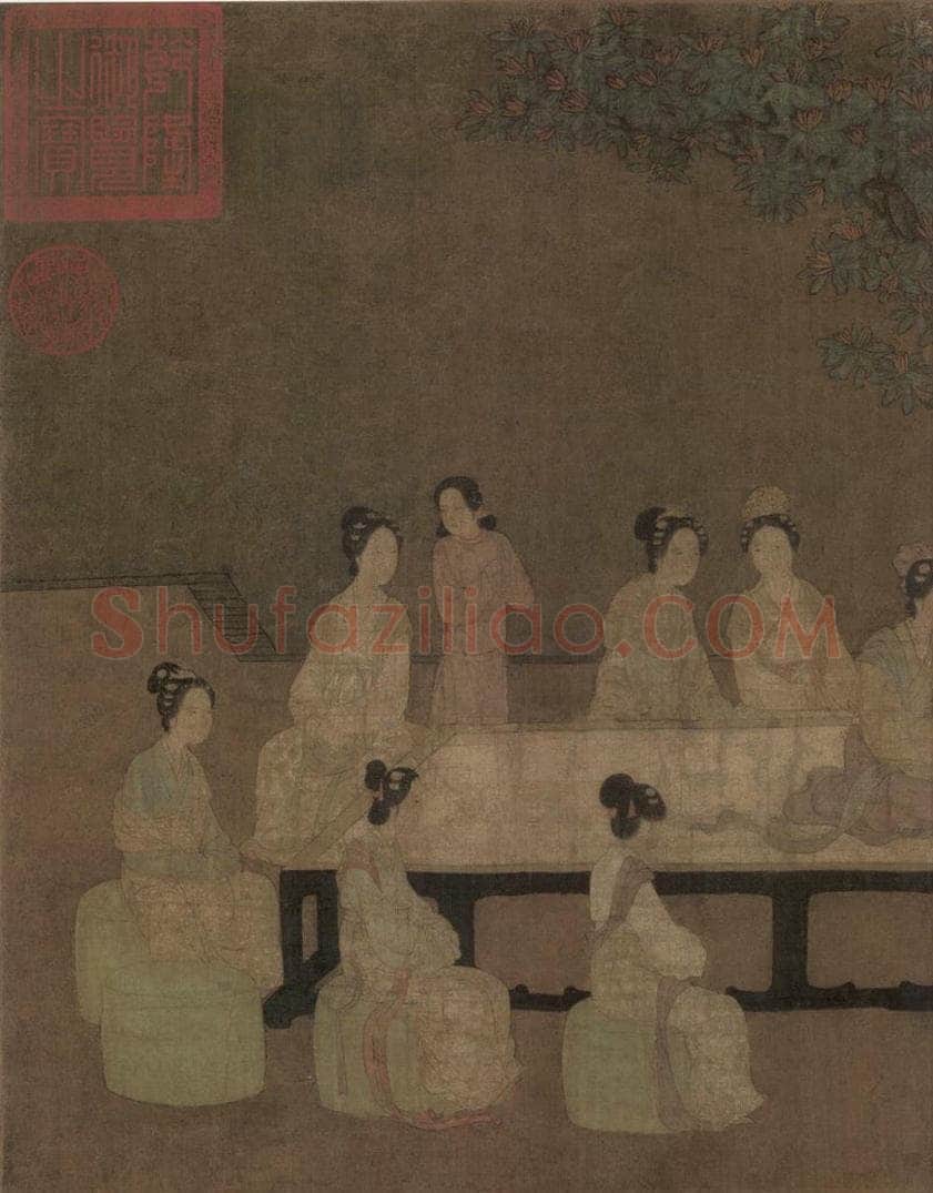 宋 佚名 《女孝经图》 书画作品