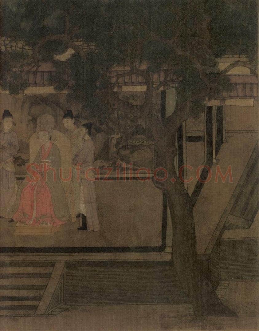 宋 佚名 《女孝经图》 书画作品