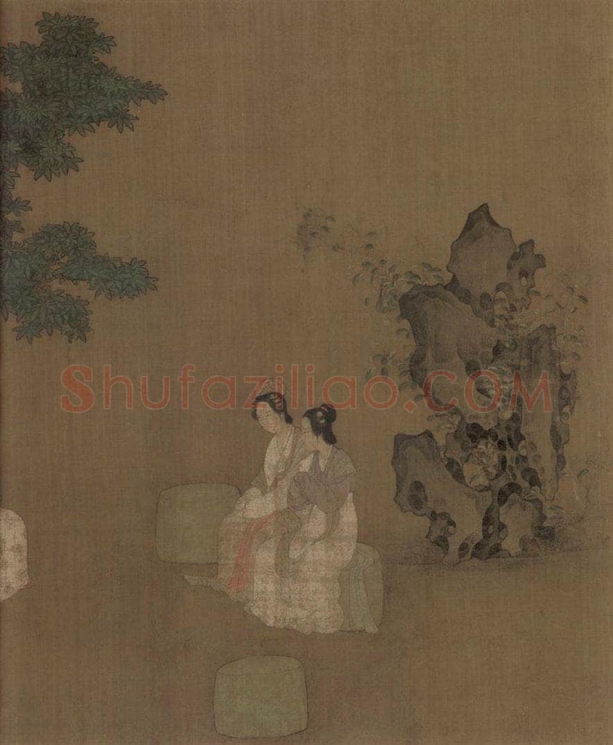 宋 佚名 《女孝经图》 书画作品