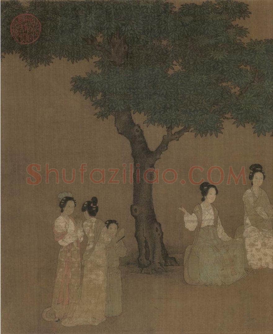 宋 佚名 《女孝经图》 书画作品