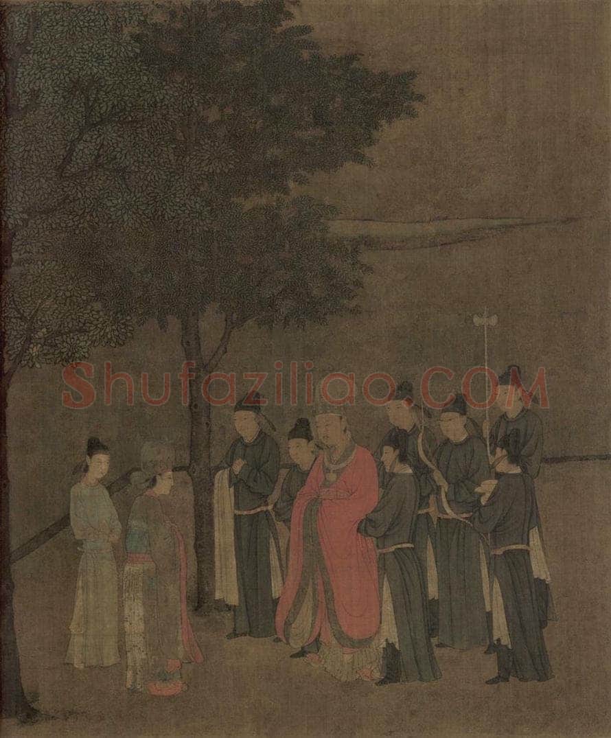 宋 佚名 《女孝经图》 书画作品