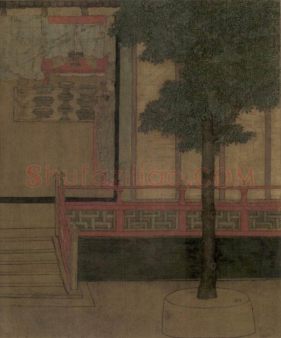 宋 佚名 《女孝经图》 书画作品