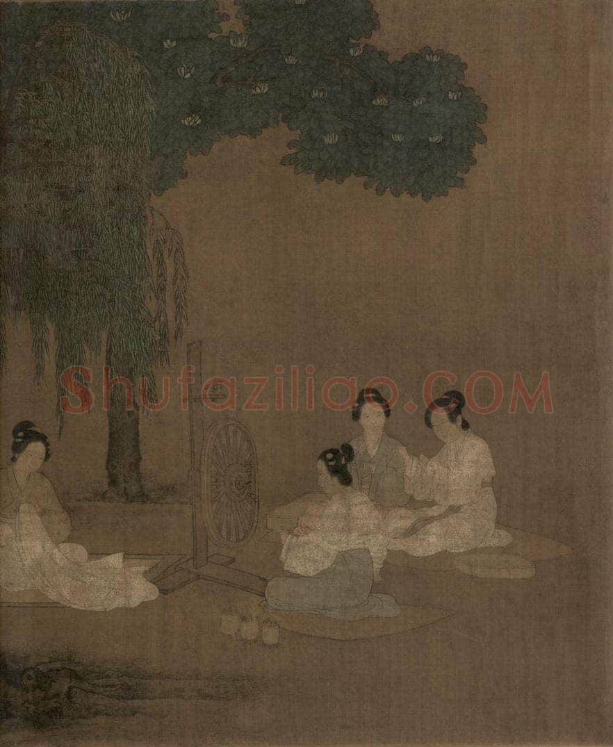 宋 佚名 《女孝经图》 书画作品