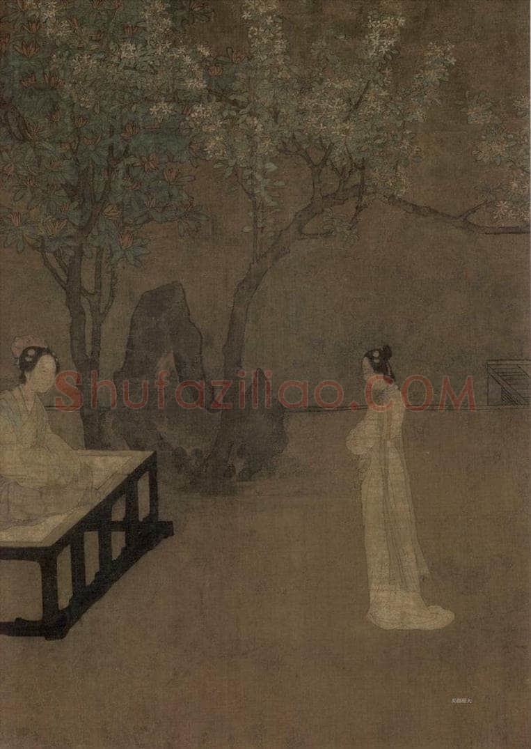宋 佚名 《女孝经图》 书画作品