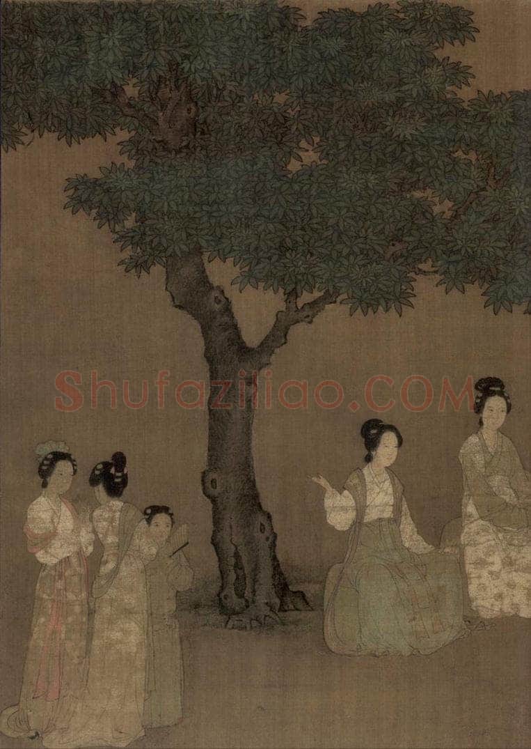 宋 佚名 《女孝经图》 书画作品