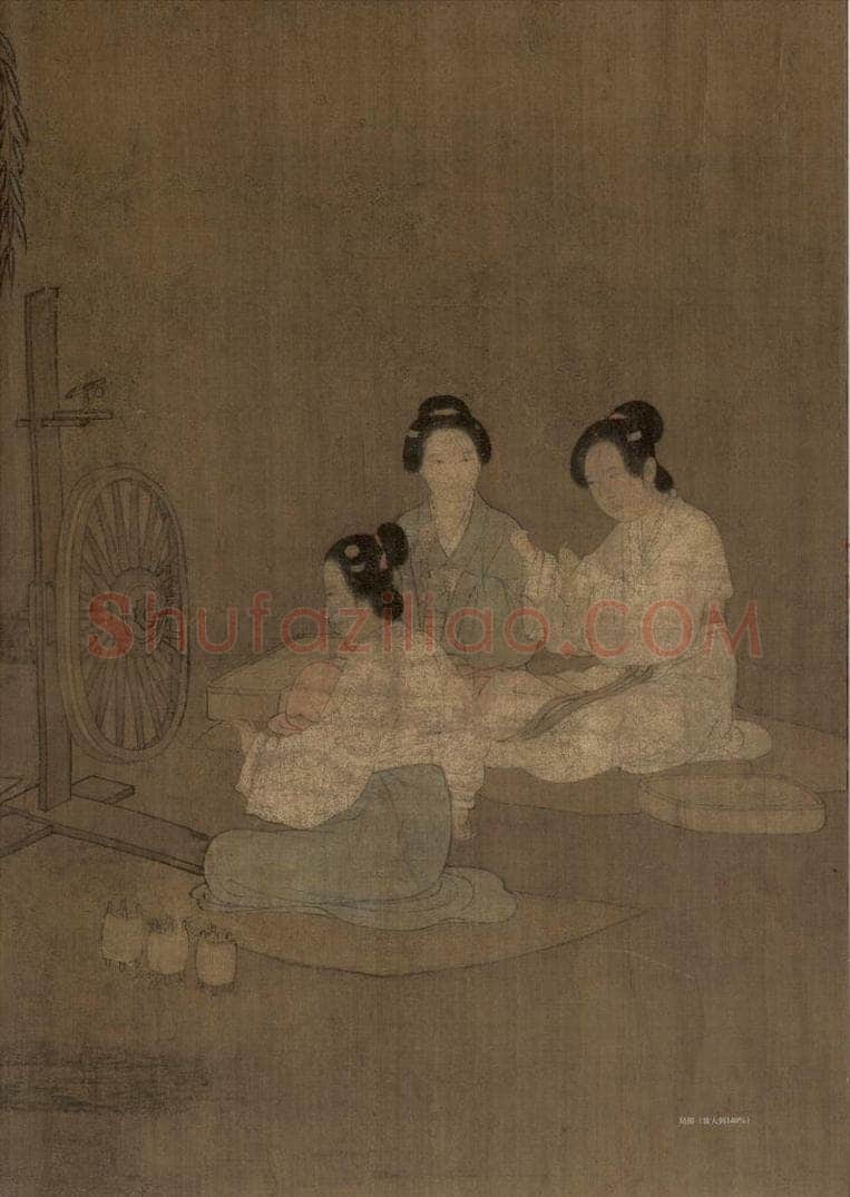 宋 佚名 《女孝经图》 书画作品