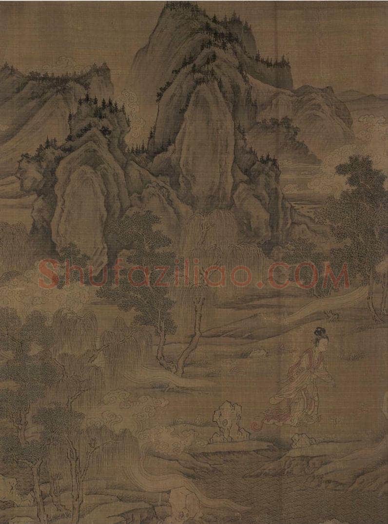 宋 佚名 《洛神赋全图》 书画作品