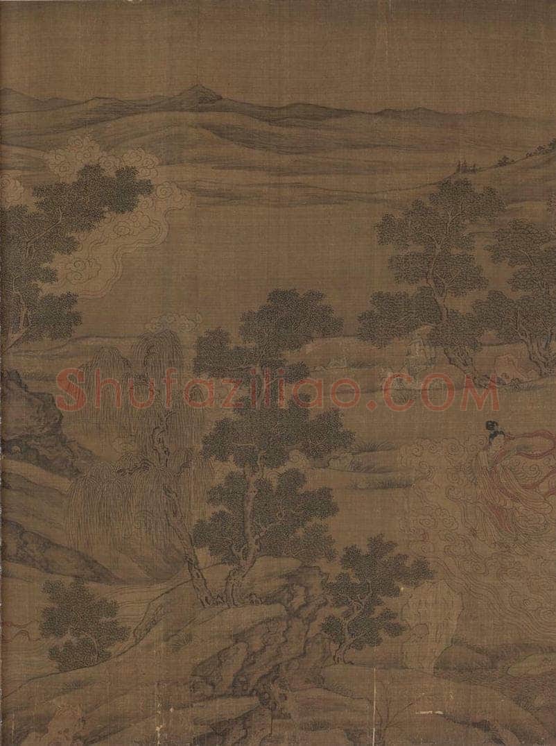 宋 佚名 《洛神赋全图》 书画作品