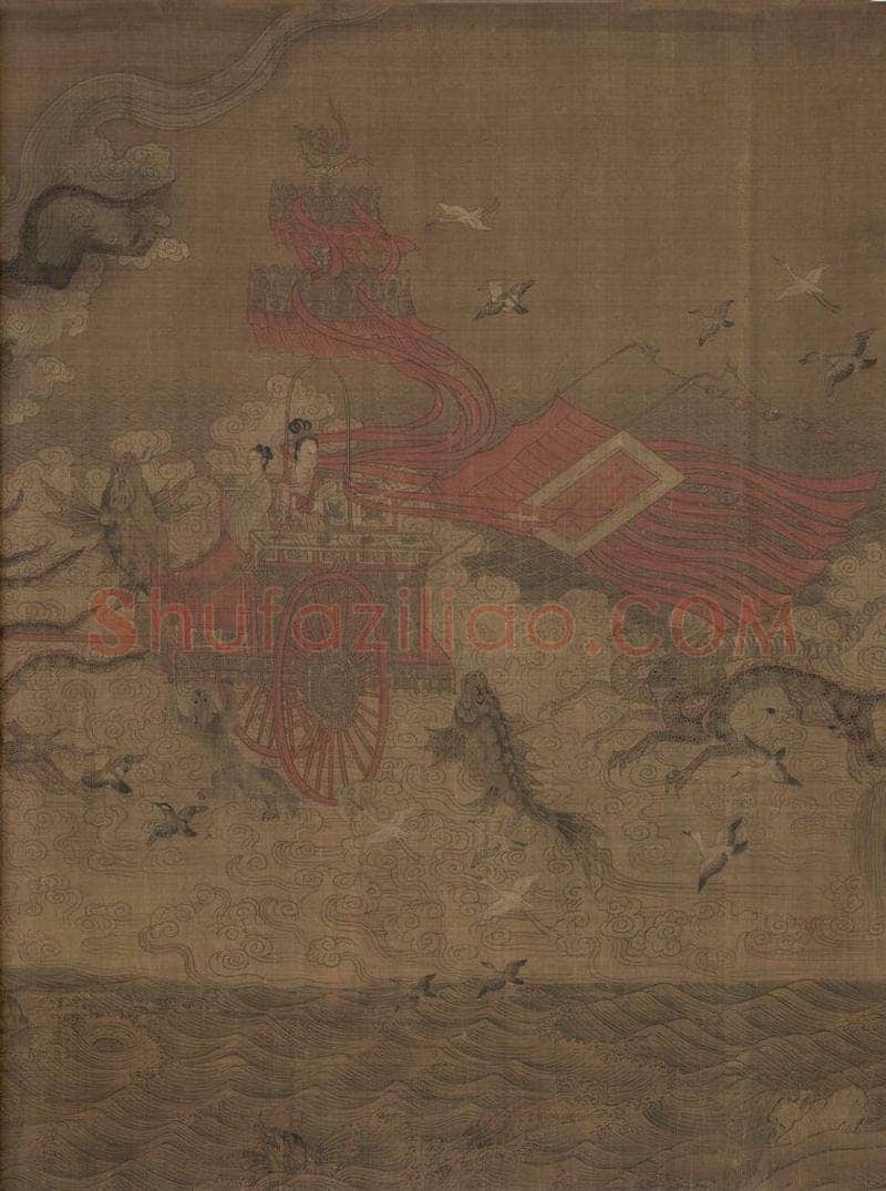 宋 佚名 《洛神赋全图》 书画作品