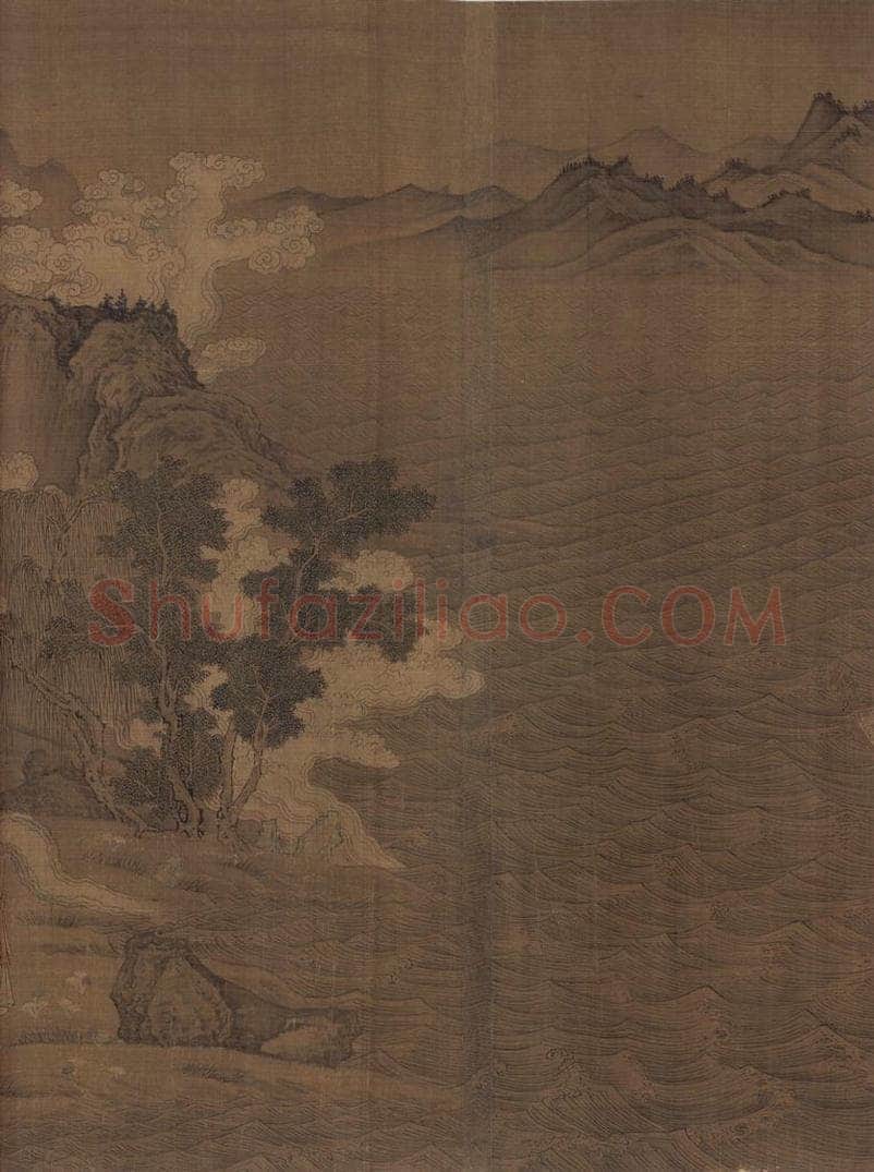 宋 佚名 《洛神赋全图》 书画作品