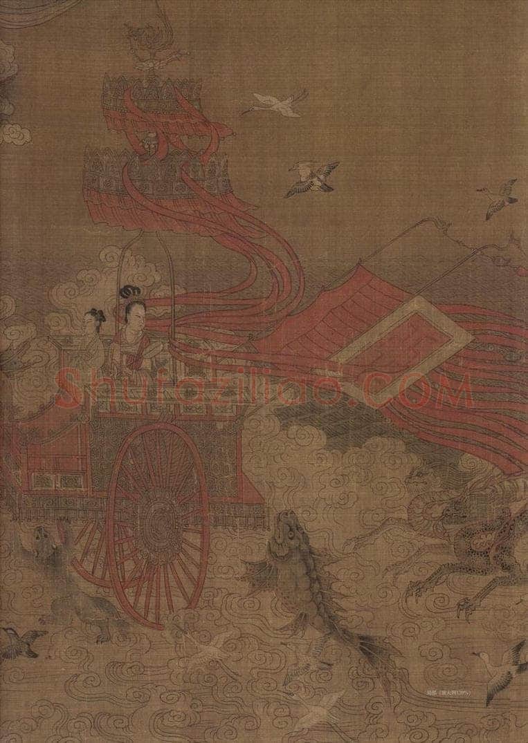 宋 佚名 《洛神赋全图》 书画作品