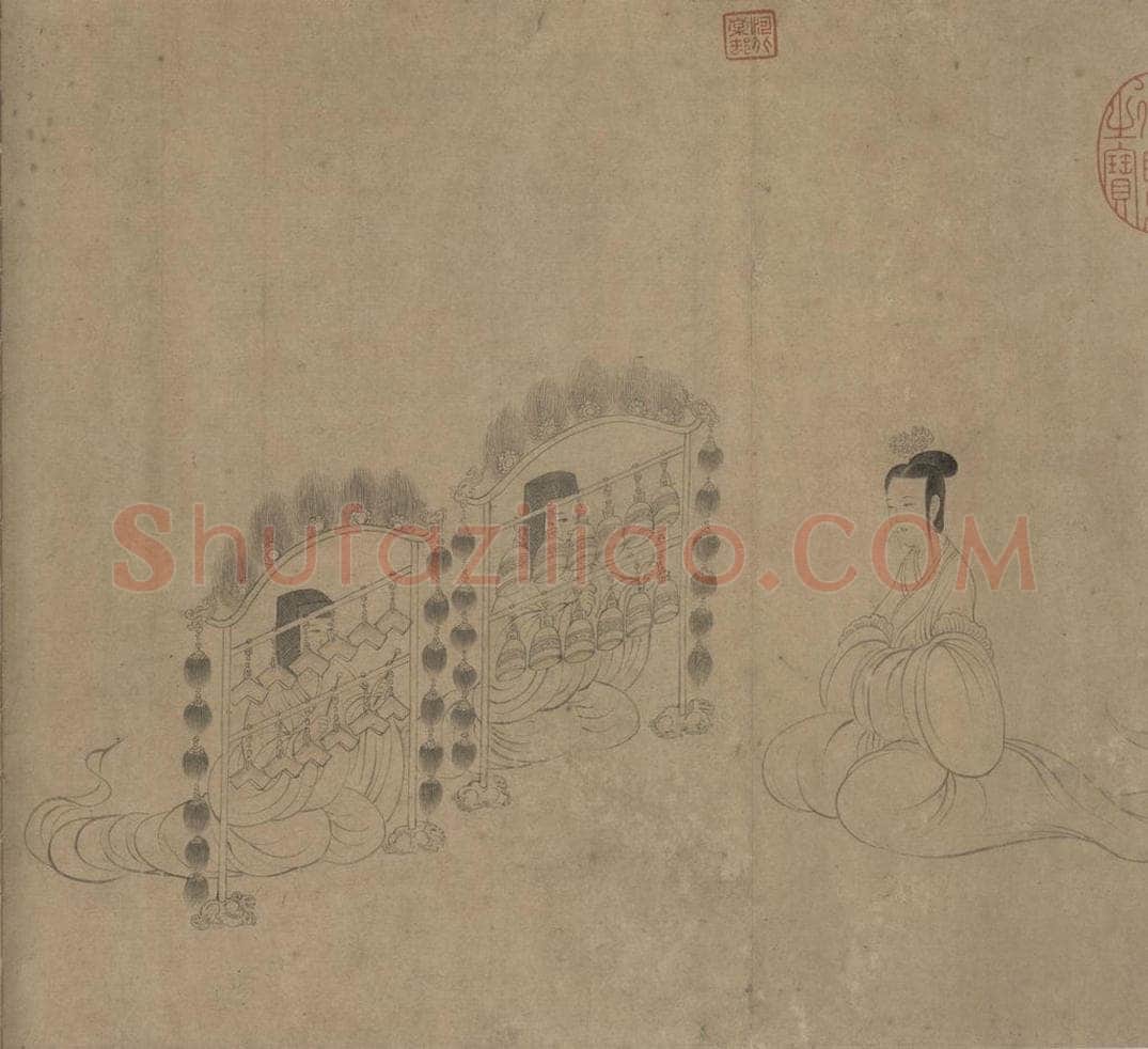 宋 佚名 《女史箴图》 书画作品