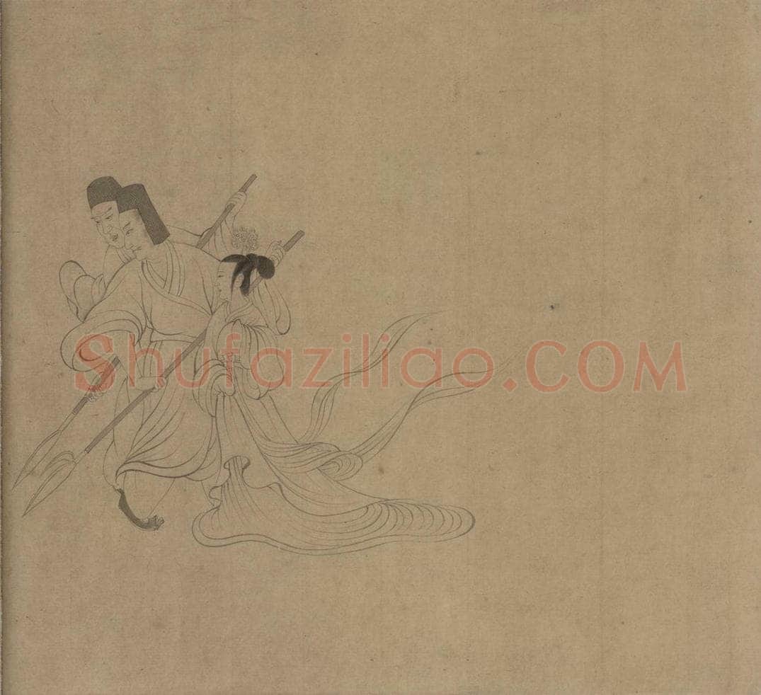 宋 佚名 《女史箴图》 书画作品