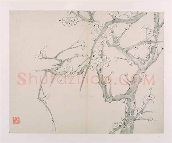 萧云从梅花图册 | 故宫绘画藏品