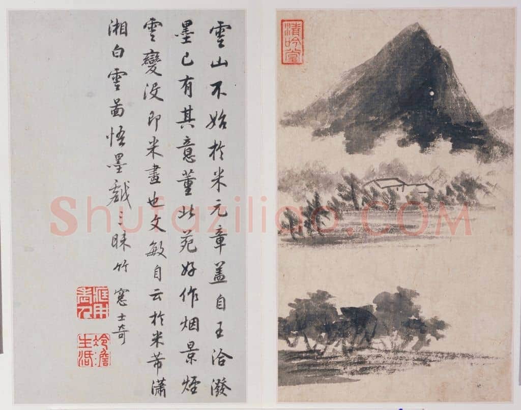董其昌山水册 | 故宫绘画藏品