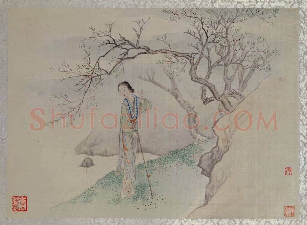 费丹旭十二金钗图册 | 故宫绘画藏品