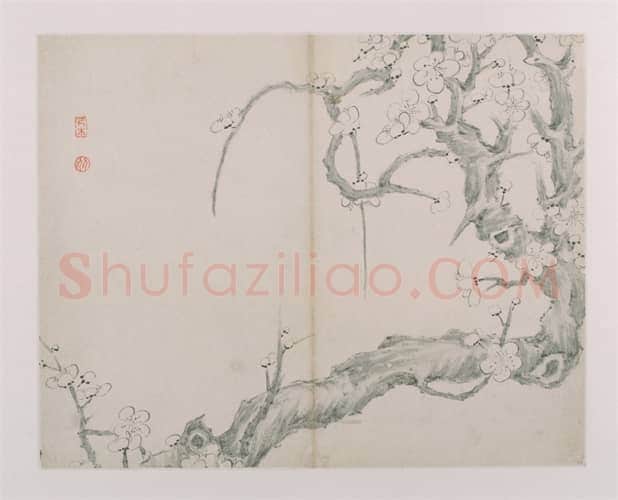 萧云从梅花图册 | 故宫绘画藏品