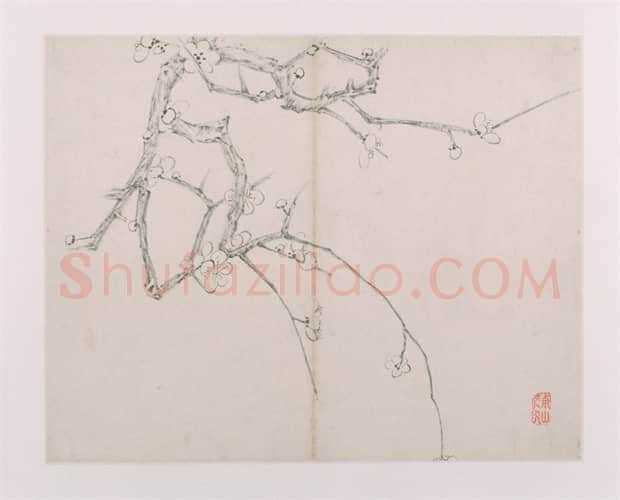 萧云从梅花图册 | 故宫绘画藏品
