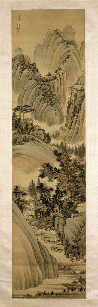 邹喆山水图轴 | 故宫绘画藏品