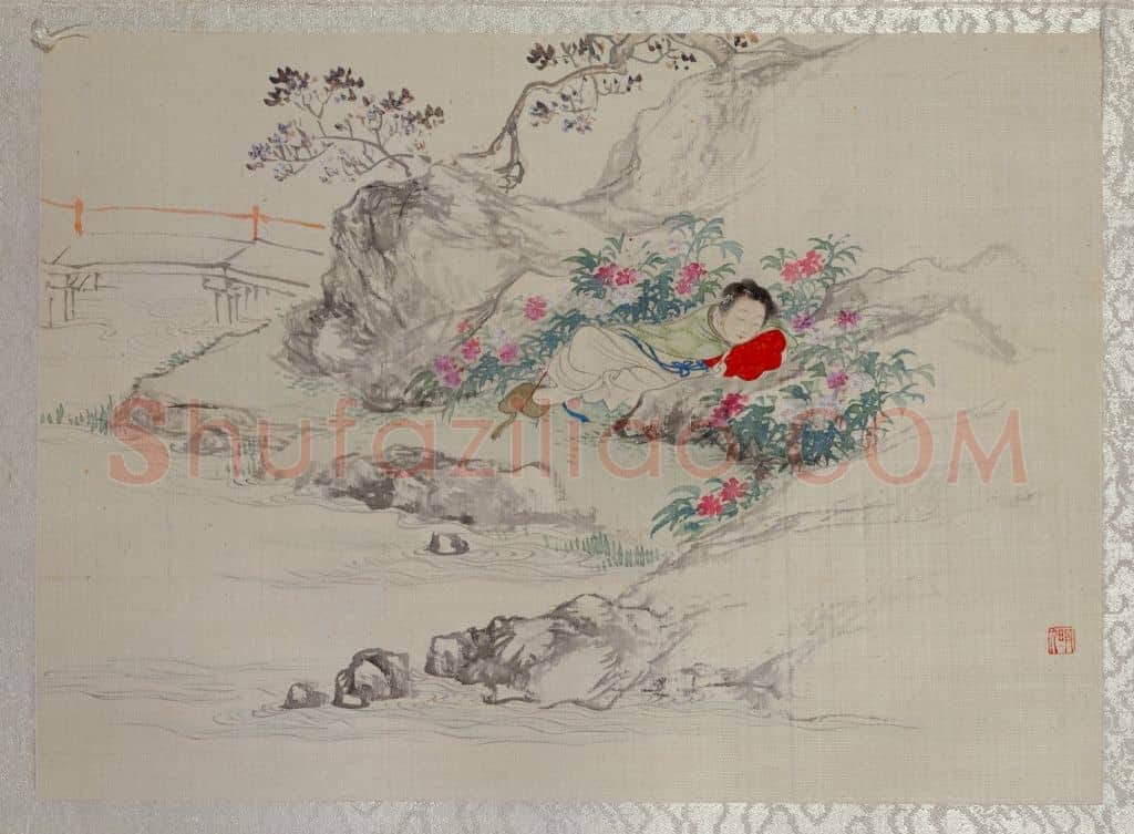 费丹旭十二金钗图册 | 故宫绘画藏品
