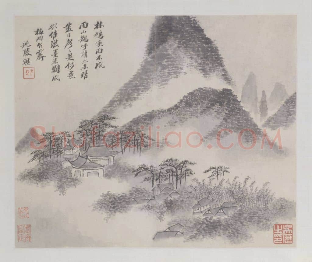 吴历山水图册 | 故宫绘画藏品
