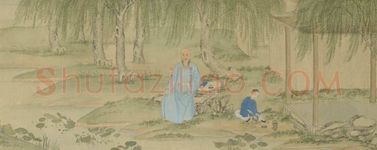丁皋靳介人画像卷 | 故宫绘画藏品