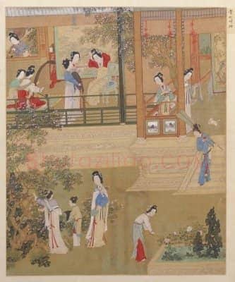仇英人物故事图册 | 故宫绘画藏品