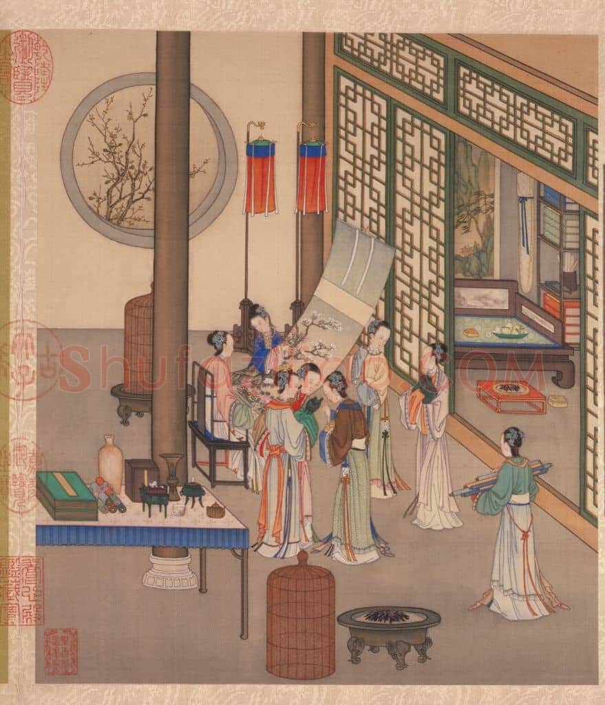 陈枚月曼清游图册 | 故宫绘画藏品