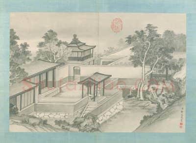 谢遂楼阁图册 | 故宫绘画藏品