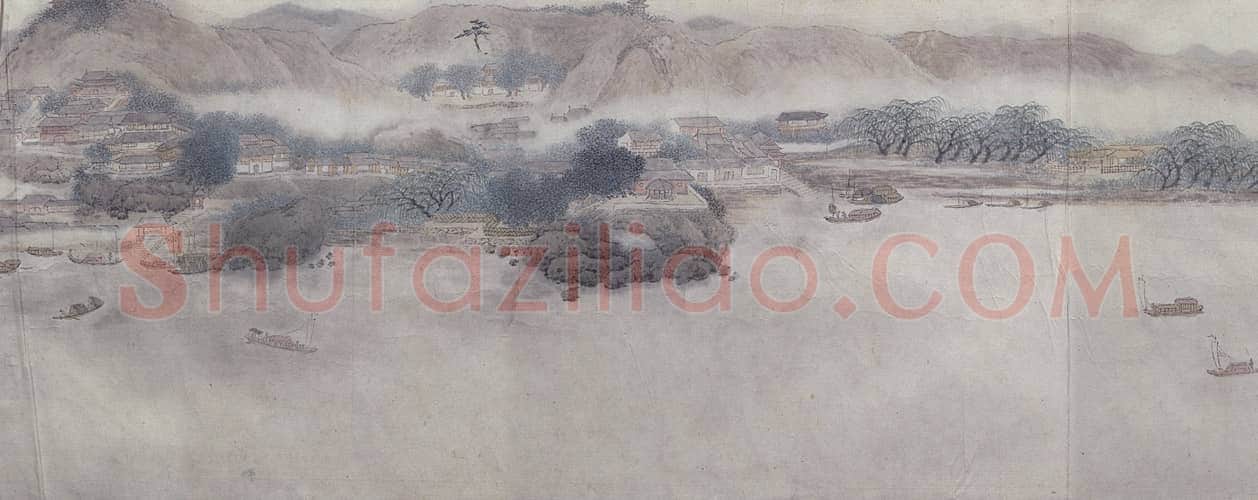 张崟京口三山图卷 | 故宫绘画藏品