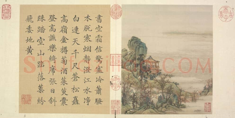 陈枚山水楼阁图册 | 故宫绘画藏品