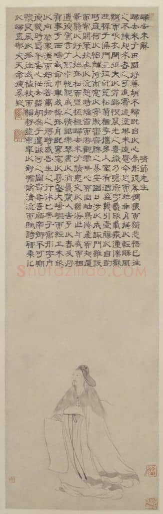 王仲玉陶渊明像轴 | 故宫绘画藏品