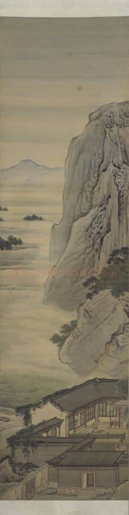 袁江竹苞松茂图屏 | 故宫绘画藏品