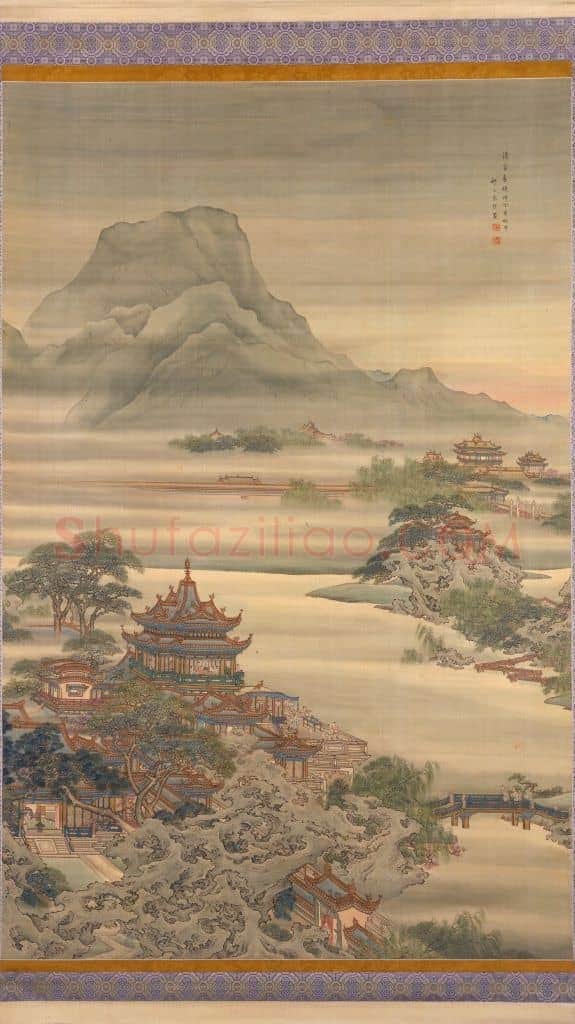 袁耀汉宫春晓图轴 | 故宫绘画藏品