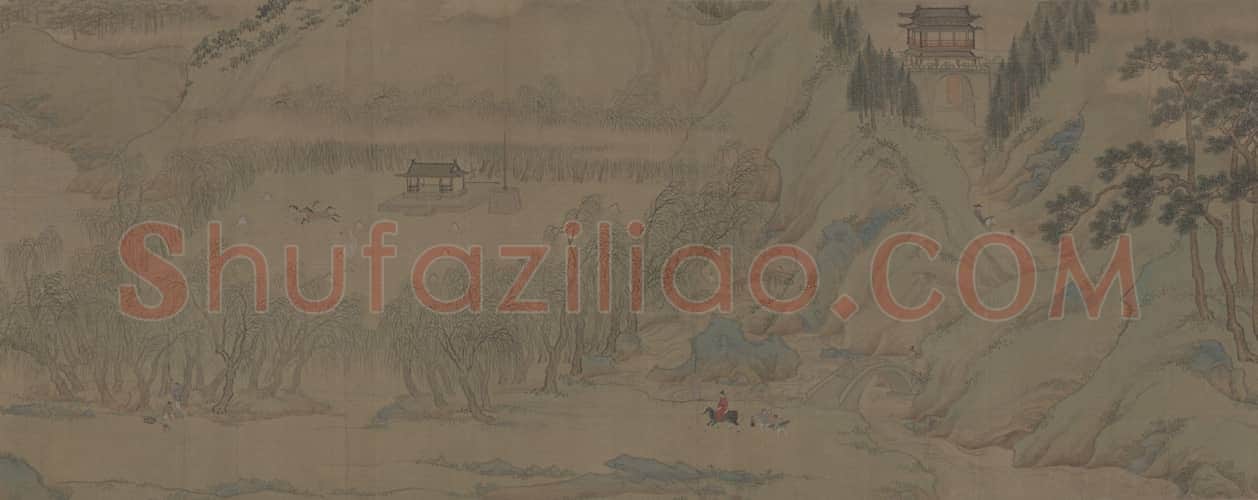 仇英归汾图卷 | 故宫绘画藏品