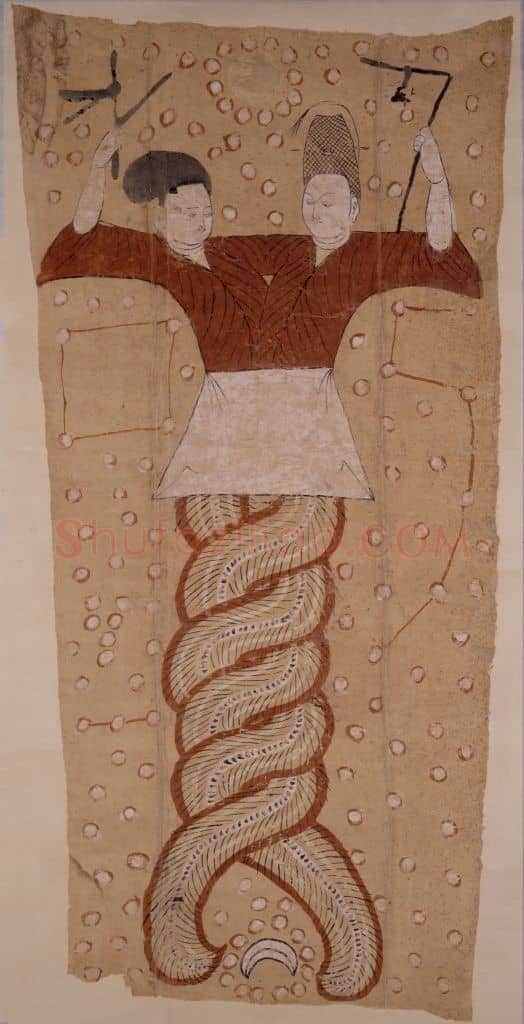 伏羲女娲像页 | 故宫绘画藏品