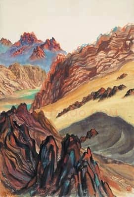 郁风火焰山图 | 故宫绘画藏品