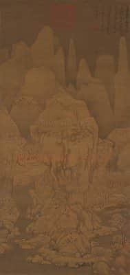 黄公望九峰雪霁图轴 | 故宫绘画藏品