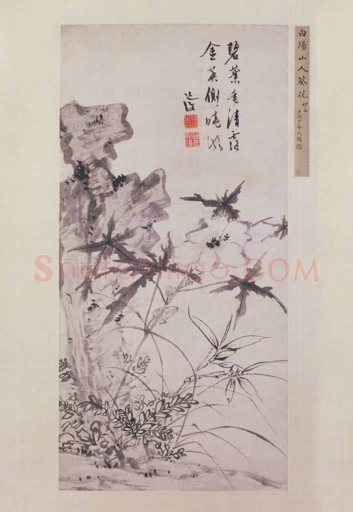 陈淳葵石图轴 | 故宫绘画藏品
